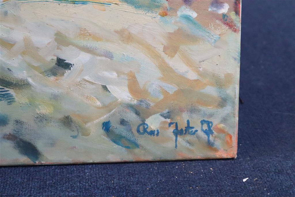Russ Foster St Malo 60 x 80cm., unframed